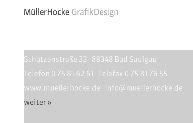 weiter